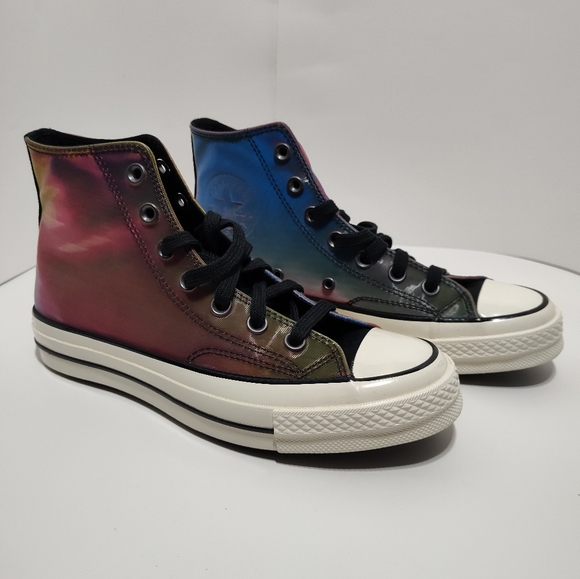 Converse Other - Converse Chuck All Star 70 High Spectrum Iridescent Sneakers, Size Multiple